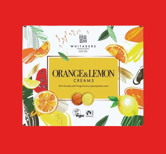 Whitbakers orange & lemon creams