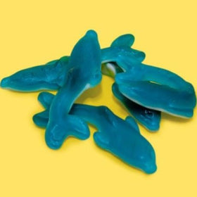 Blue Raspberry Dolphins