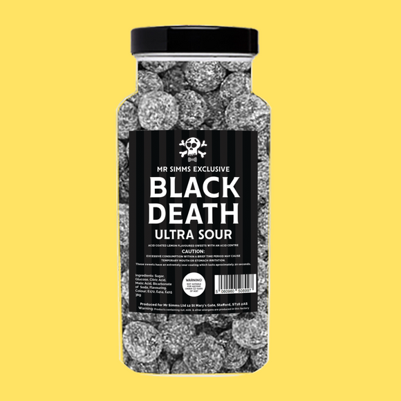 Black Death Ultra Sour 2.5kg Jar - Exclusive
