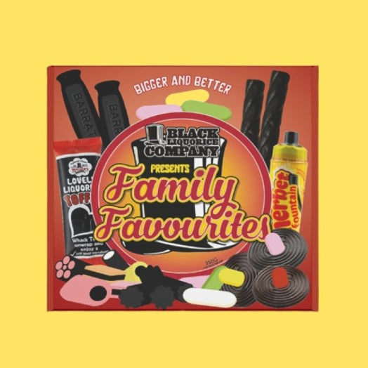 Family Favourites 40 Piece Liquorice Gift Box 360g