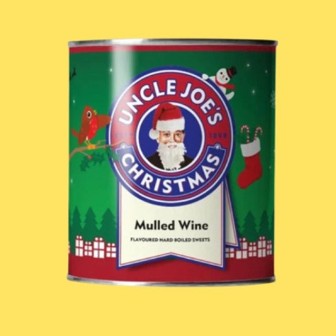 Uncle Joe's Mulled Wine Boiled Sweets Tins 120g