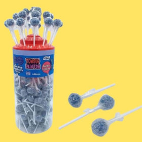 Vidal Blue Raspberry Tongue Painter Lolly