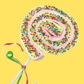 Kandy King Mallow Wheel Swirl Lollipop 50g