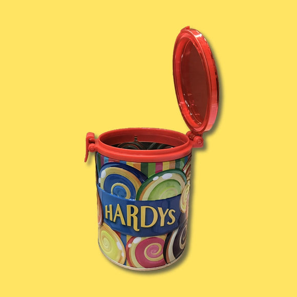 Hardy's Flip Top Tin - Red