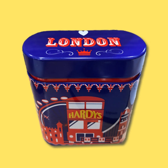 Hardy's Oval Sweet Tin - London