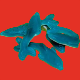Blue Raspberry Dolphins