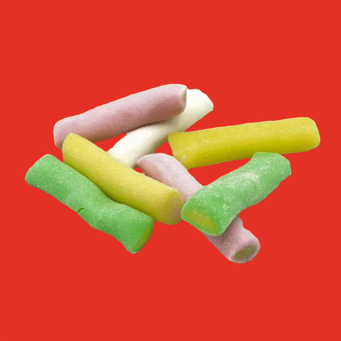Rhubarb & Custard Tubes