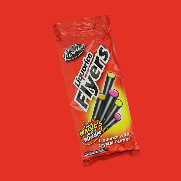 Maxilin Liquorice Flyers – Traditional Liquorice Sweet Shop – Traditional Confectionery from ChokBox, 11a High Street, Eccleshall