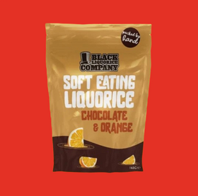 Chocolate and Orange Liquorice Pouch 165g