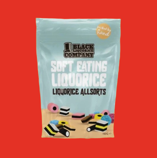 Traditional Liquorice Allsorts Pouch 165g