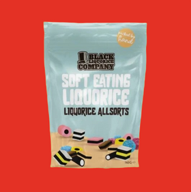 Traditional Liquorice Allsorts Pouch 165g