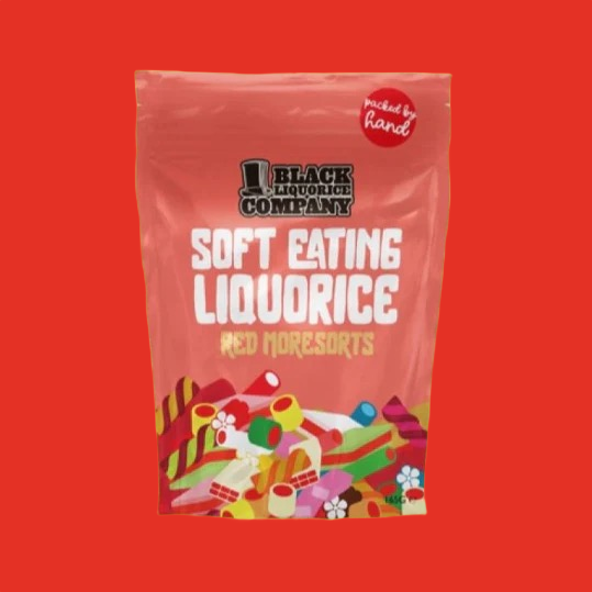 Mixed Red Liquorice Pouch 165g