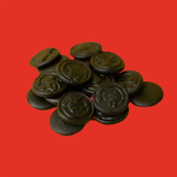 Sugar Free Liquorice Coins – Traditional Sugar Free Sweet – Traditional Confectionery from ChokBox, 11a High Street, Eccleshall