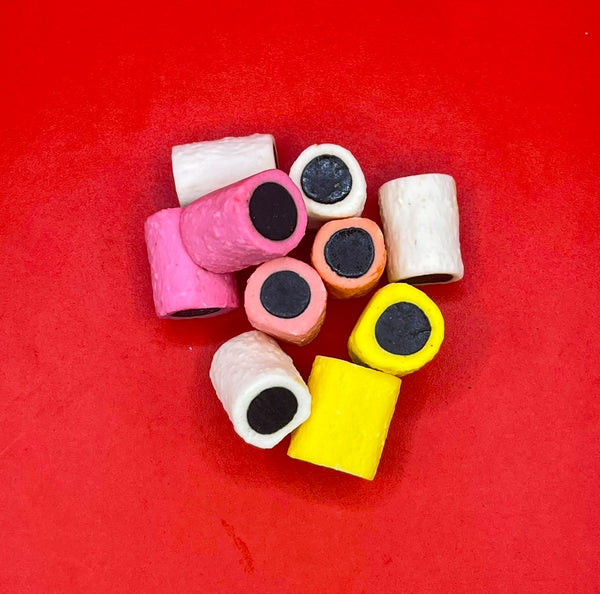 Coconut Rolls (Multicoloured) – Traditional Confectionery from ChokBox, 11a High Street, Eccleshall