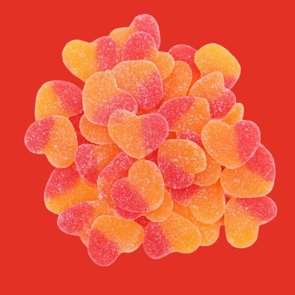 Peach Hearts
