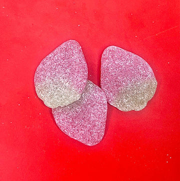 Vegan Fizzy Strawberries