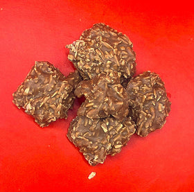 Milk Chocolate Coconut Flake Clusters