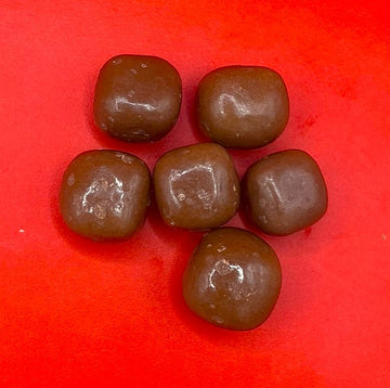 Milk Chocolate Sea Salt Caramel Fudge Balls