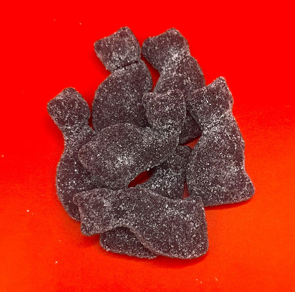 Sugared Liquorice Cats