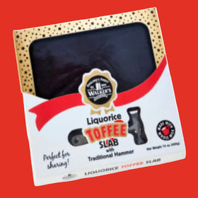 Walkers Liquorice Toffee Slab Hammer Pack 400g