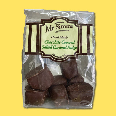 Choc Salted Caramel Fudge Bag 125g