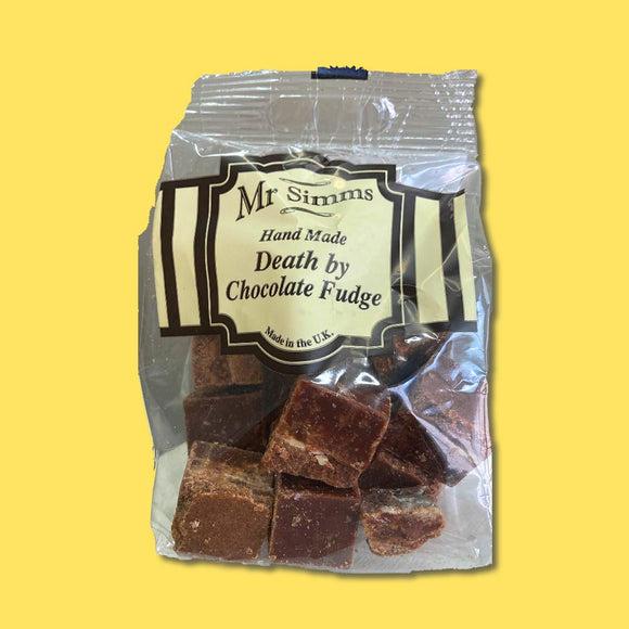 Death By Choc Fudge Bag 150g