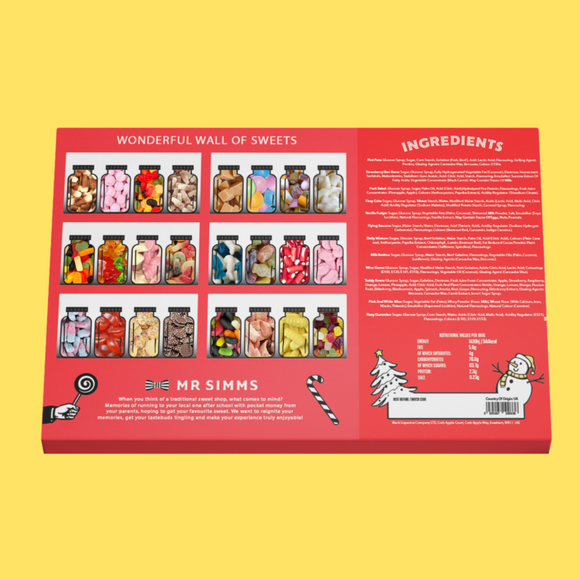 Mr Simms Exclusive Branded Advent Calendar 1kg