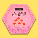 Pomegranate Turkish Delight Hexagon Box 227g-1