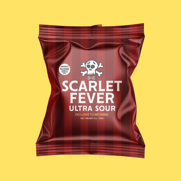 Scarlet Fever Ultra Sour 100g