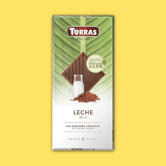 Sugar Free Stevia Milk Bar 100g