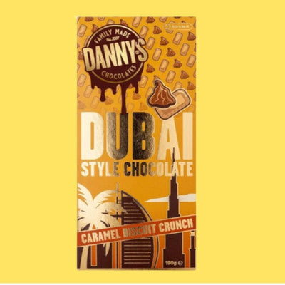 Danny's Dubai Style Caramel Biscuit Crunch 190g