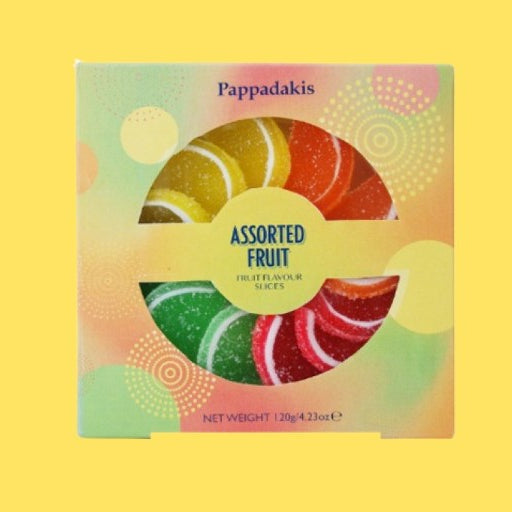 Pappadakis Assorted Fruit Slices 120g