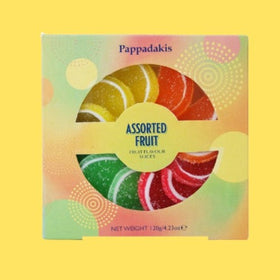 Pappadakis Assorted Fruit Slices 120g