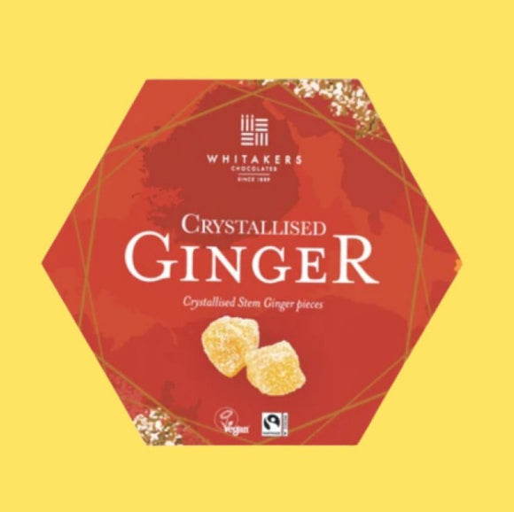 Whitakers Crystallised Ginger 200g