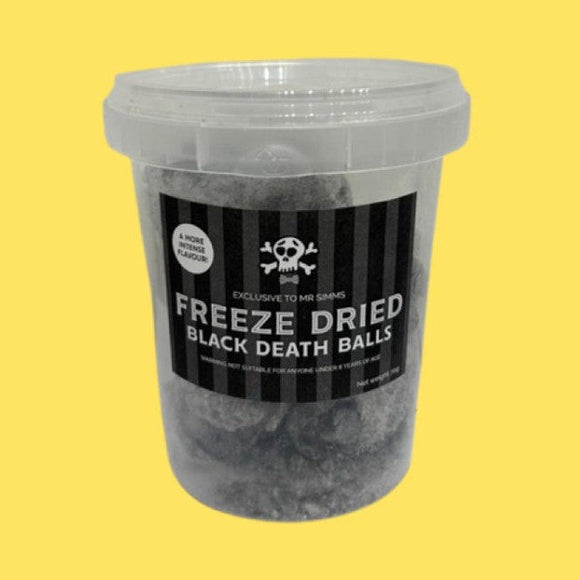 Mr Simms Freeze Dried Black Death Ball EXCLUSIVE 50g