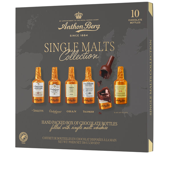 10pc Single Malt Scotch Whisky Dark Chocolate Collection 156g – Traditional Confectionery from ChokBox, 11a High Street, Eccleshall