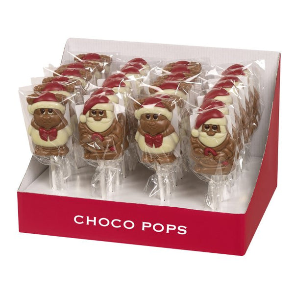 Milk Chocolate Christmas Figure Lolly 30g – Traditional Confectionery from ChokBox, 11a High Street, Eccleshall