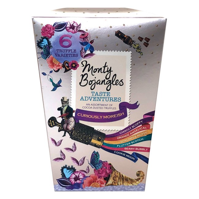 Taste Adventures Crown Gift Box of Assorted Cocoa Truffles 225g – Traditional Confectionery from ChokBox, 11a High Street, Eccleshall