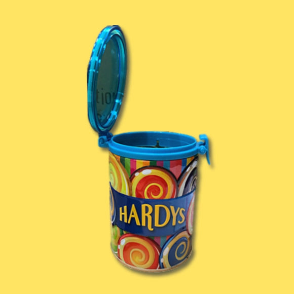 Hardy's Flip Top Tin - Blue